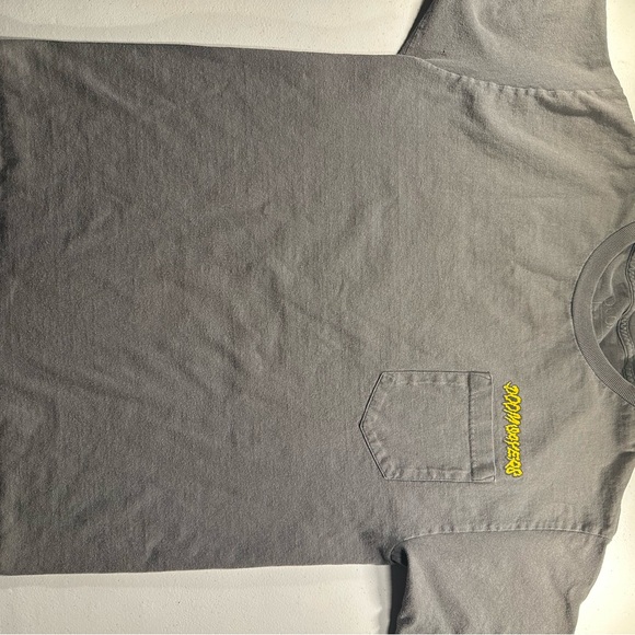 Doom Sayers Gray T-Shirt with Yellow Graphic - Picture 2 of 2